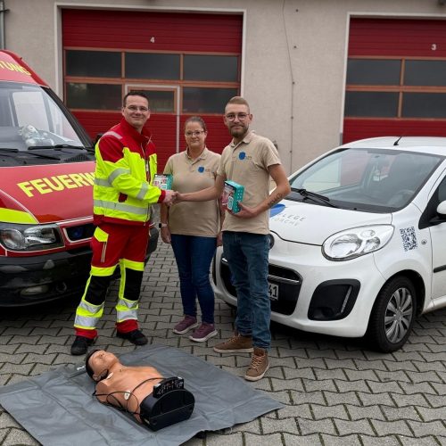 Spendenaktion für unsere First Responder