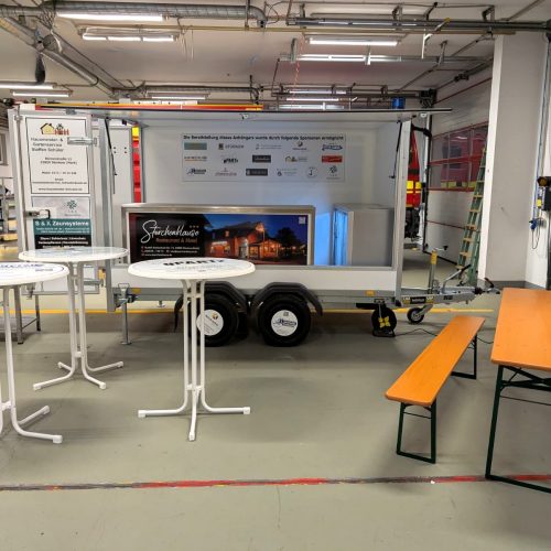 Neuer Feuerwehr Anhänger